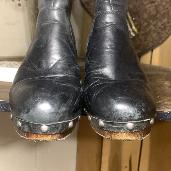 Lucky Brand Yasamin Studded Leather Booties - Picture 6 of 11